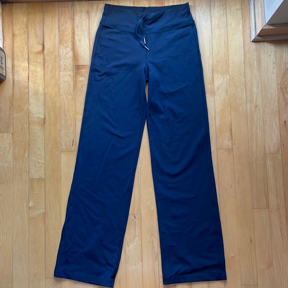 Lululemon Black Wide Leg Pants Size 6